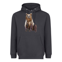 Smoke bear Heavyweight Hoodie - Artiststas