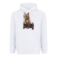 White bear Heavyweight Hoodie - Artiststas