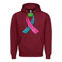 Burgundy metastatic breast cancer ribbon Zipper Hoodie - JahusDesignShop