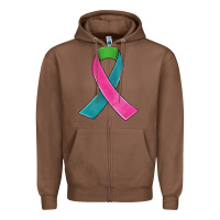 Chestnut metastatic breast cancer ribbon Zipper Hoodie - JahusDesignShop
