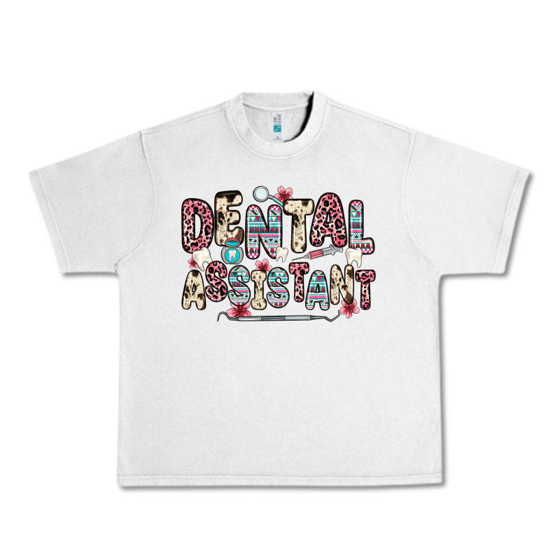 Dental Assistant Urban Heavy Tee by Zillion Design Studio | Teevron