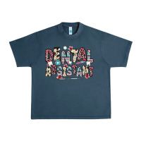 Midnight Navy dental assistant Urban Heavy Tee - Zillion Design Studio