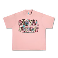 Salmon dental assistant Urban Heavy Tee - Zillion Design Studio