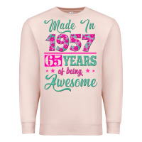 Pale Pink made in 1957, 65 years of being awesome kopya Premium Sweatshirt - Jasminsmagicworld