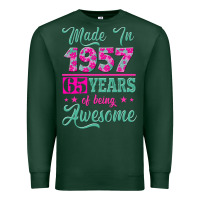 Sports Green made in 1957, 65 years of being awesome kopya Premium Sweatshirt - Jasminsmagicworld