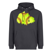 Smoke softball patch Heavyweight Hoodie - AdoDesignShop