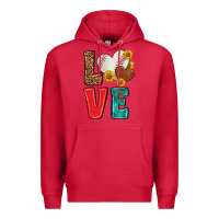 Cardinal western love baseball Premium Hoodie - NancyCooperArtShop