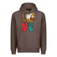 Coffee western love baseball Premium Hoodie - NancyCooperArtShop
