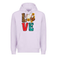Lilac western love baseball Premium Hoodie - NancyCooperArtShop