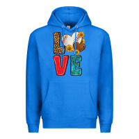 True Royal western love baseball Premium Hoodie - NancyCooperArtShop