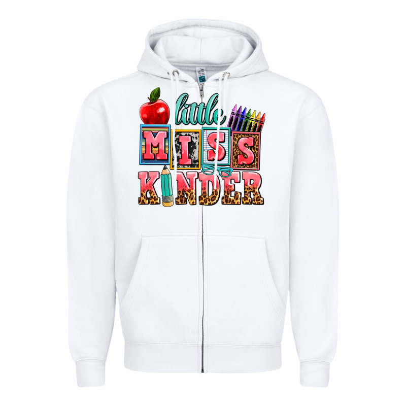 Little Miss Kinder Zipper Hoodie by AdoDesignShop | Teevron