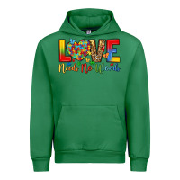 Emerald love needs no words Urban Hoodie - LillyAllenDesigns