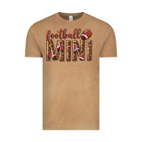 Vintage Camel football mini with leopard Vintage Tee - texasbilliewilder