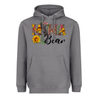 Storm pink mama bear with cute bear Heavyweight Hoodie - Artiststas