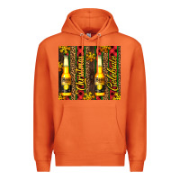 Carrot beer bottle for christmas Premium Hoodie - AdoDesignShop