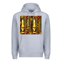 Heather Grey beer bottle for christmas Premium Hoodie - AdoDesignShop