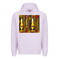 Lilac beer bottle for christmas Premium Hoodie - AdoDesignShop