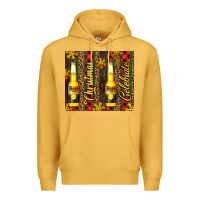 Mustard beer bottle for christmas Premium Hoodie - AdoDesignShop