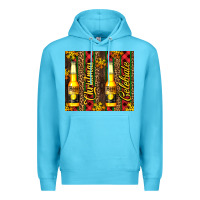 Ocean Blue beer bottle for christmas Premium Hoodie - AdoDesignShop