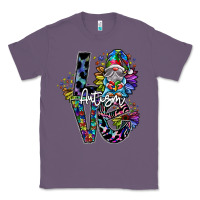 Lavender love autism Classic Tee - SublimationCraftShop