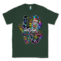 Sports Green love autism Classic Tee - SublimationCraftShop