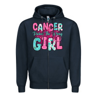 Navy cancer picked the wrong girl Zipper Hoodie - JahusDesignShop