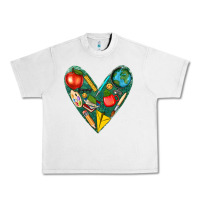 Lunar Rock teacher  heart Urban Heavy Tee - texasbilliewilder
