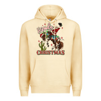 Pina Colada howdy christmas cowboy santa Premium Hoodie - MaliasSmallBusiness