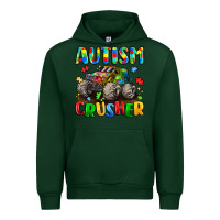 Forest Green autism crusher Urban Hoodie - LillyAllenDesigns