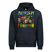 Navy autism crusher Urban Hoodie - LillyAllenDesigns
