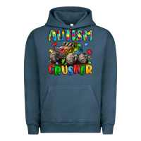 Pigment Midnight Navy autism crusher Urban Hoodie - LillyAllenDesigns