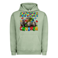 Pigment Oil Green autism crusher Urban Hoodie - LillyAllenDesigns