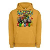Pigment Peanut Butter autism crusher Urban Hoodie - LillyAllenDesigns