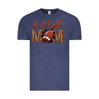 Vintage Denim football mom Vintage Tee - texasbilliewilder