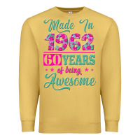Antique Gold made in 1962, 60 years of being awesome Premium Sweatshirt - Jasminsmagicworld