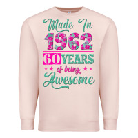 Pale Pink made in 1962, 60 years of being awesome Premium Sweatshirt - Jasminsmagicworld