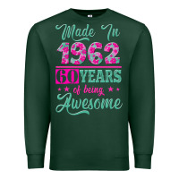 Sports Green made in 1962, 60 years of being awesome Premium Sweatshirt - Jasminsmagicworld
