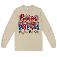 Mushroom Boom bitch get out the way Long Sleeve Tee - Neo Western