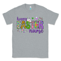Heather Grey happy easter nurse Classic Tee - Neo Western