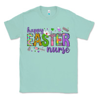 Seafoam happy easter nurse Classic Tee - Neo Western