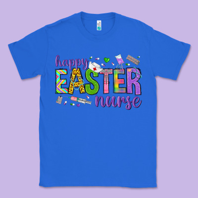 Happy Easter Nurse Classic Tee Designed By Neo Western