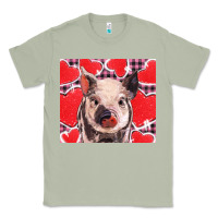 Matcha valentine's day glitter hearts pig Classic Tee - BarkalooDesign