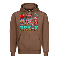 Chestnut little miss pre k Zipper Hoodie - AdoDesignShop