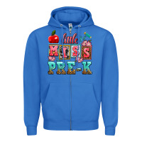 True Royal little miss pre k Zipper Hoodie - AdoDesignShop