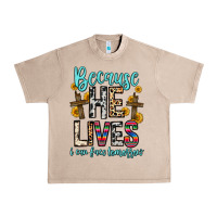 French Oak because he lives i can face tomorrow Urban Heavy Tee - Zillion Design Studio