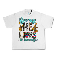 Lunar Rock because he lives i can face tomorrow Urban Heavy Tee - Zillion Design Studio