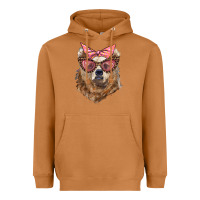 Meerkat mama bear with glasses and bandana Heavyweight Hoodie - Artiststas