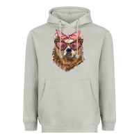 Moon Dust mama bear with glasses and bandana Heavyweight Hoodie - Artiststas