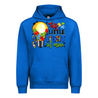 Cobalt this little light of mine Urban Hoodie - LillyAllenDesigns