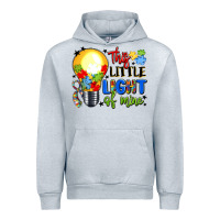 Heather Grey this little light of mine Urban Hoodie - LillyAllenDesigns